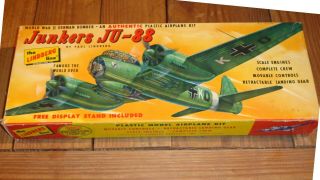 Lindberg 1/64 Ju - 88 Window Box Kit.  See Photos.
