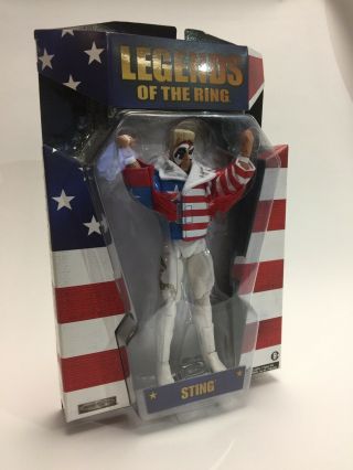 Wwe Wrestling Legends Of The Ring Sting American Ringside Exclusive Figure -