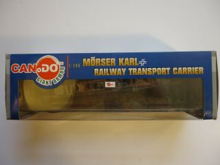 Can Do Giant Armor 20139 1:144 Morser Karl,  Railway Transport Carrier
