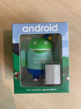 Google Intern Android Mini Collectible Google Special Edition Figure
