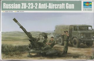 Trumpeter 1/35 Russian Zu - 23 - 2 Anti Aircraft Gun