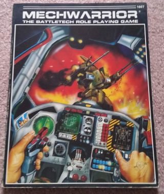 Mechwarrior The Battletech Role Playing Game 1607 Fasa 1986