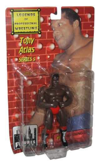 Legends Of Professional Wrestling Tony Atlas Series 5 Toy Figure