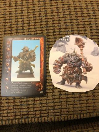 Rackham Confrontation Fantasy Game Orc And Mountain Troll Metal