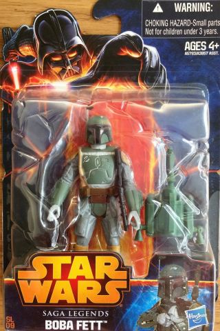 Star Wars Saga Legends Boba Fett The Empire Strikes Back Figure Hasbro Sl09
