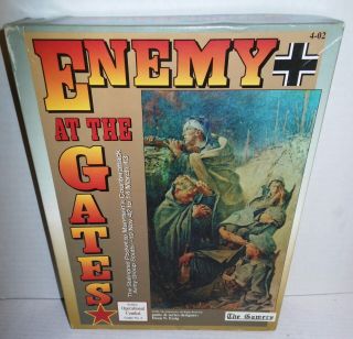 Boxed Board War Game Ww2 Enemy At The Gates 