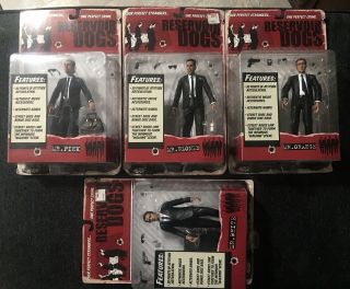 Mib Reservoir Dogs Action Figure Complete Set Of 4 Mezco Toys Quentin Tarantino
