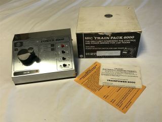 Mrc Train Power 6000 Power Pack For N,  Ho,  And G Scale Trains