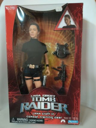 Tomb Raider - Lara Croft In Combat Training Gear.  Large Figurine.