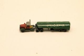 Ulrich Truck Kenworth Tractor With Cities Service Tanker Ho Scale