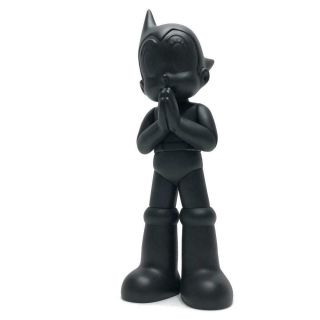 Astro Boy Black Greeting Edition 10 " Vinyl Figure By Toyqube Sawatdee - Krap