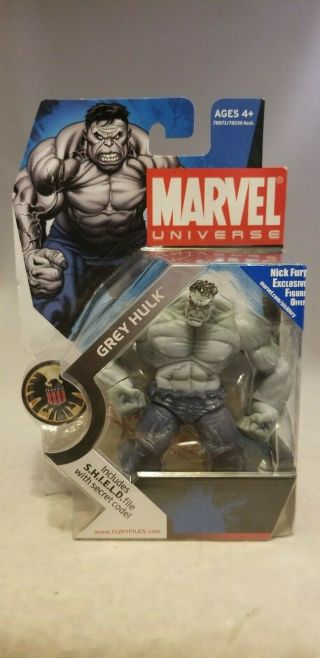 Marvel Universe 3.  75  Grey Hulk Figure 014