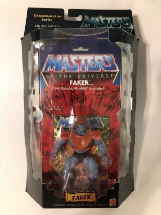 Motu,  Commemorative Faker,  Misb,  Moc,  Masters Of The Universe He - Man