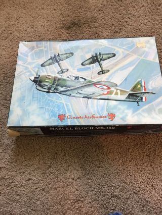 Classic Airframes 422 1/48 Wwii French Marcel Bloch Mb - 152