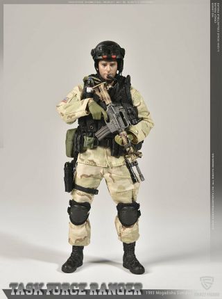 Crazy Figure 1/12 Lw005 Us Delta Special Force Rangers Task Force Figure Toy