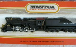 Mantua Ho Union Pacific 2 - 8 - 0 Consolidated No.  396 Dc Power With Brass Details