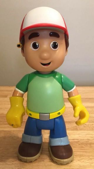 Disney Mattel Talking Handy Manny Doll 10 " With Tools Electronic Toy