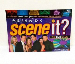 Friends Scene It 2005 Dvd Board Game Complete