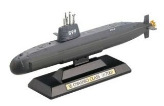 Takara 1/700 History Of Jmsdf Submarines " Ss Oyashio Class " Sh - 11