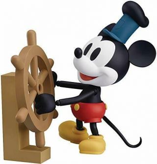 Nendoroid Steamboat Willie Mickey Mouse 1928 Ver.  [color] Non - Scale Abs & Pvc Pa
