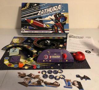 Zathura Board Game Adventure Waiting 2005 Pressman - Spaceship Game Complete D2