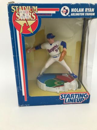 1993 Starting Lineup - Slu - Mlb - Nolan Ryan - Texas Rangers - Stadium Stars