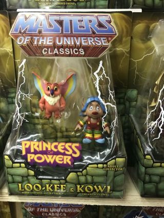 Motuc Kowl Loo - Kee Masters Of The Universe Classics He - Man She - Ra Pop Filmation