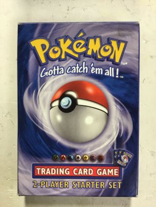 Pokemon Trading Card Game 2 Player Starter Deck 1st Edition Machamp Holo