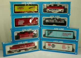1982 Life Like Ho Scale Campbell Soup Train Set Never Assembled