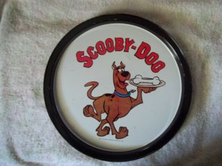 Vintage 1979 Scooby Doo 10 Inch Round Metal Tray
