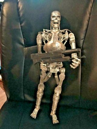Neca Reel Toys 18 " 1/4 Scale Terminator T - 2 T - 800 Endoskeleton Figure