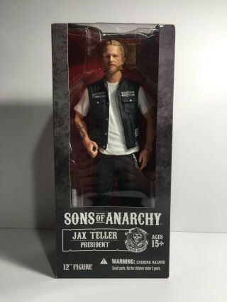 1/6 Mezco Toyz Sons Of Anarchy Jax Teller 12in.  Figure Official Contraband Nores