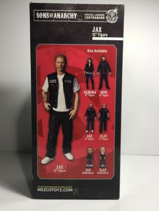 1/6 Mezco Toyz Sons of Anarchy Jax Teller 12in.  Figure Official Contraband NoRes 4
