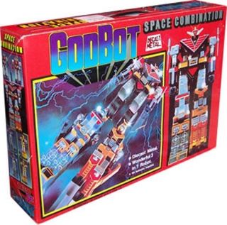 Godbot Space Combination 1980 Die Cast Taiwan Version 100 Real Fast Ship