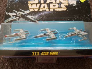 Star Wars Micro Machines Phase III XII A - Wing TIE Fighter Y - Wing 1996 Galoob 2