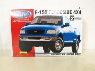 Lindberg 1996 Ford F150 4x4 Flareside Pickup 1/25 Model Kit