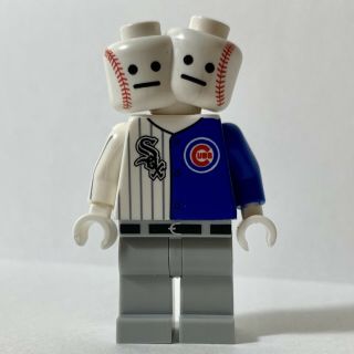 Citizen Brick Cross Town Rivals Minifigure Chicago White Sox Cubs Lego
