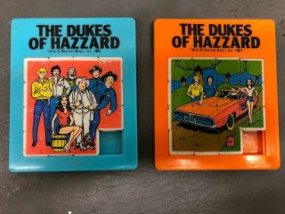 2 The Dukes Of Hazzard Brain Teaser Puzzles 1981 Warner Bros.