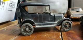 2 Vintage - Plastic Built - Up Model Cars Parts or Restore 2