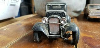 2 Vintage - Plastic Built - Up Model Cars Parts or Restore 5