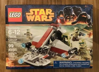 75035 Lego Star Wars Kashyyyk Troopers Army Clone Builders 99 Pc Set