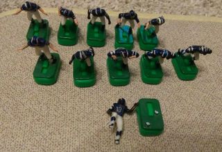 Vintage Tudor Electric Football Game Nfl Los Angeles Rams 11 Figures With Base