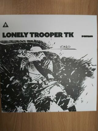 [pre - Owned] Threea Tommorow Kings Lonely Trooper Noir Tk 1/12 Scale