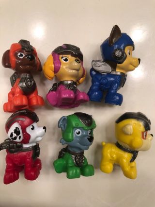 About 2” Inch Paw Patrol Figure Set Of 6