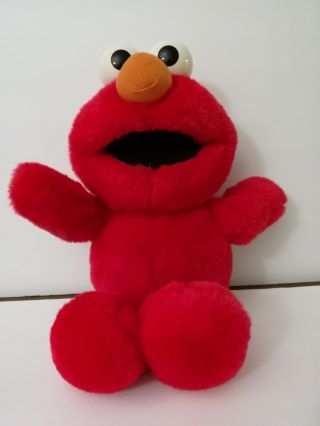 Tickle Me Elmo Talking Plush Stuffed Toy Vintage 1995 Tyco Jim Henson