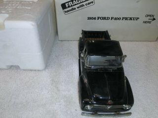 Danbury 1:24 Scale 1956 Ford F - 100 Pickup Black