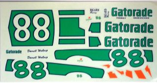 Nascar Decal 88 Gatorade 1980 Chevy Monte Carlo Darrell Waltrip - Jnj