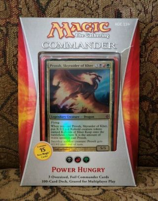 Mtg Commander 2013 Power Hungry Factory