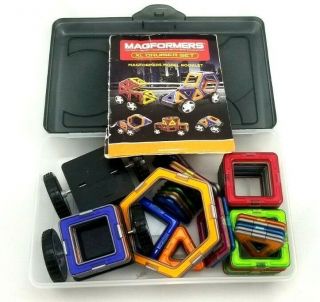 Magformers Xl Cruiser 59 Piece Magnetic Construction Vehicle Magnet Building
