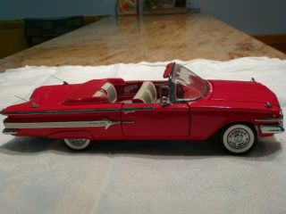 1960 Chevrolet Impala Convertible 1/24 Scale Model By Franklin